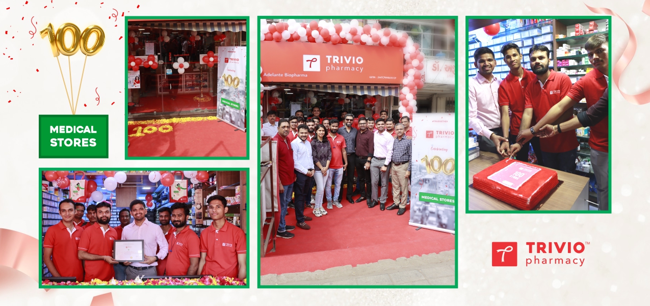 Trivio Pharmacy celebrates launching its 100th store in Ahmedabad ...